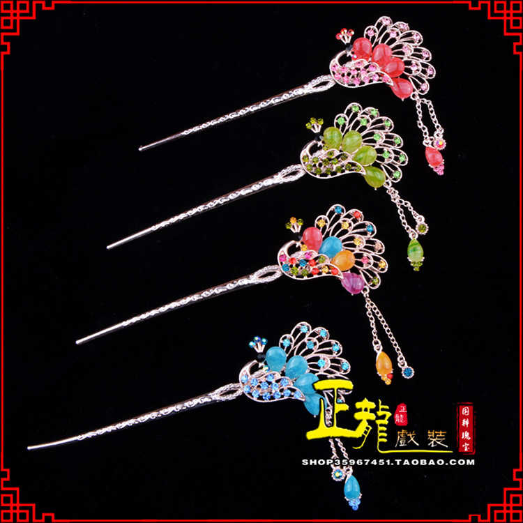 贵池头饰化妆用品饰品花旦小姐青衣头饰簪子发簪 发簪