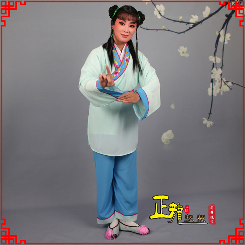 贵池歌仔戏童生小孩影视银心四九服 书童衣