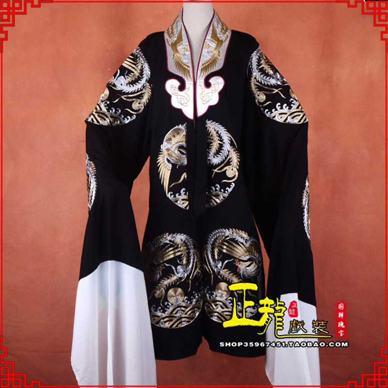 贵池二进宫服装国太女披 全金团凤凤披